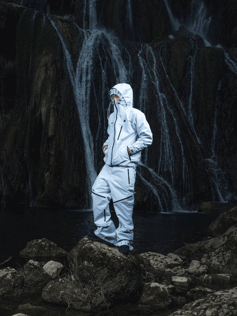 FINESSE* "FAS" WATERPROOF PANT BLUE - Image 3