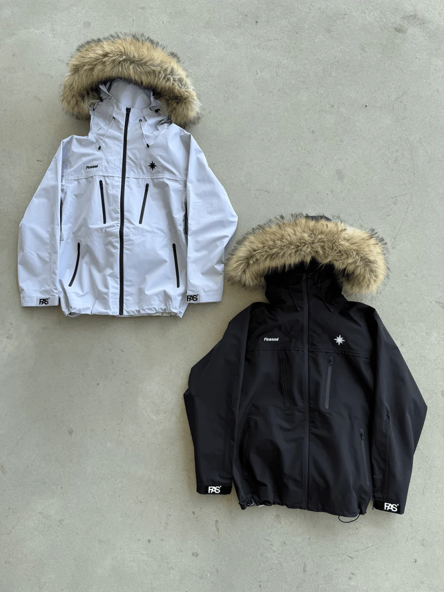 FINESSE* "FAS" WATERPROOF JACKET BLACK - Image 11