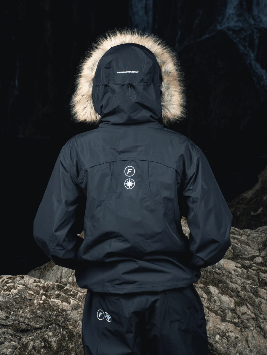 FINESSE* "FAS" WATERPROOF JACKET BLACK - Image 8