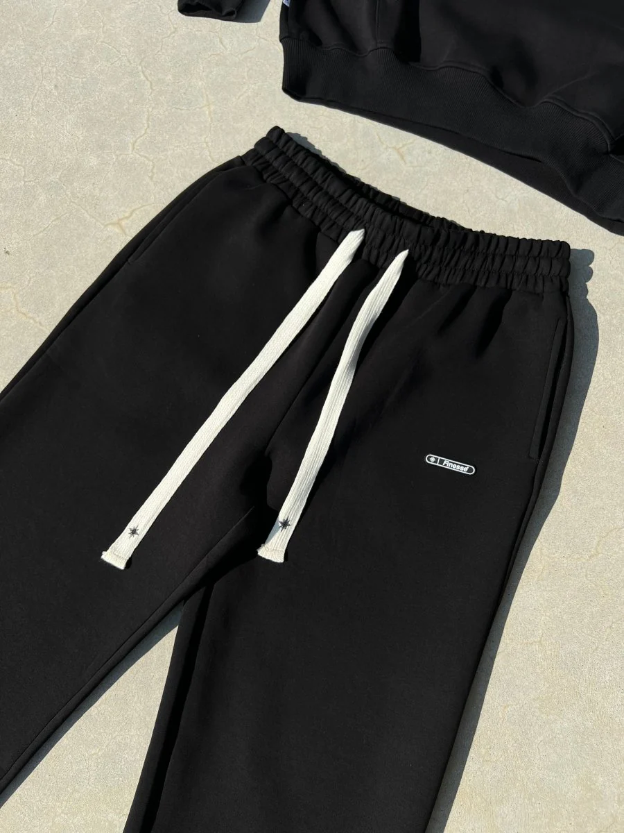 FINESSE® AIR COTTON SWEATPANT [BLACK] - Image 5