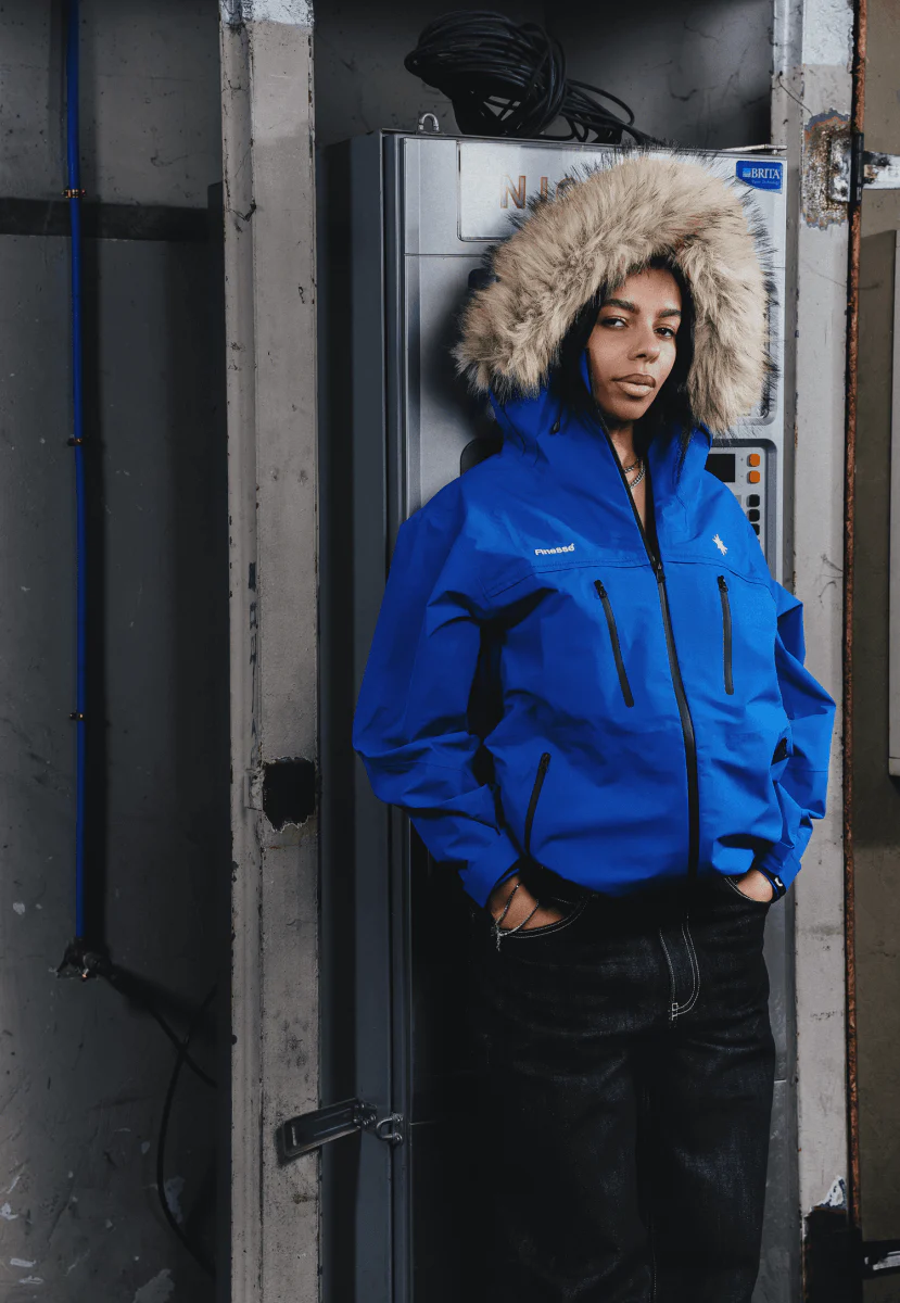 FINESSE* "FAS" WATERPROOF JACKET BLUE - Image 8