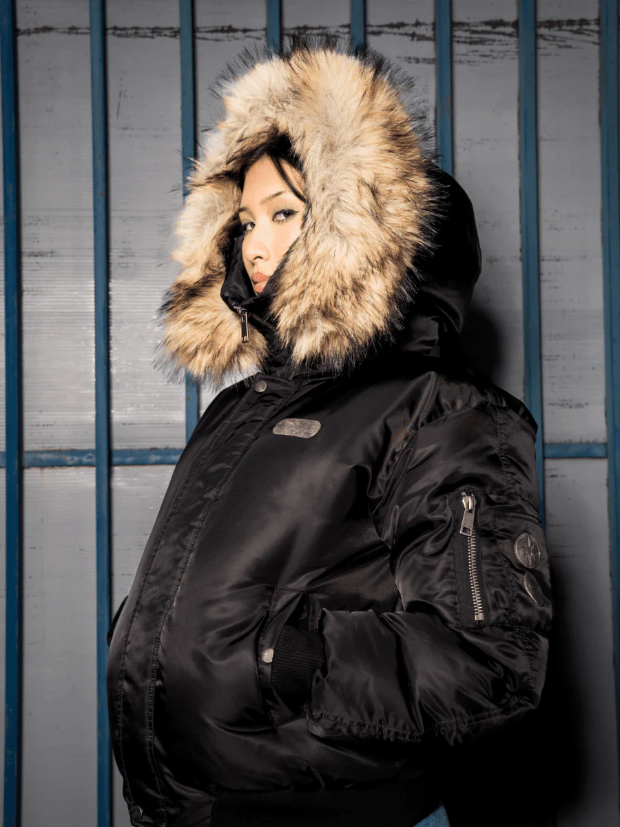 FINESSE* MERCENARY BLACK BOMBER - Image 6