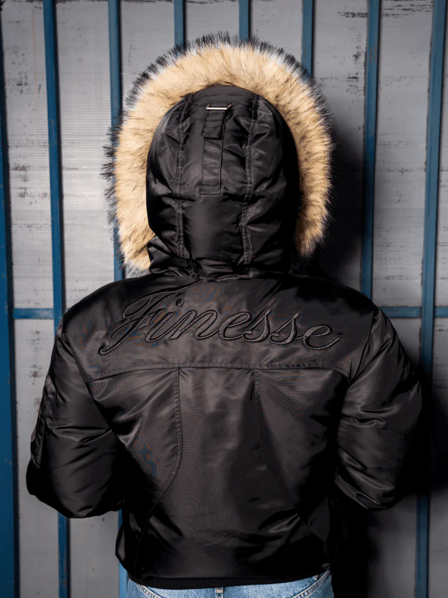 FINESSE* MERCENARY BLACK BOMBER - Image 7