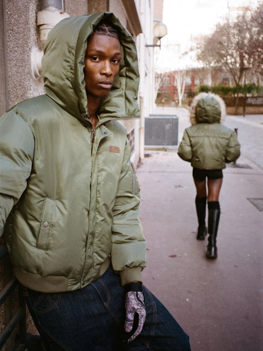 FINESSE* MERCENARY GREEN BOMBER - Image 10