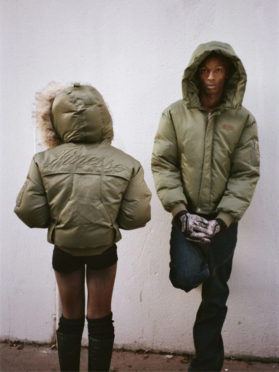 FINESSE* MERCENARY GREEN BOMBER - Image 11