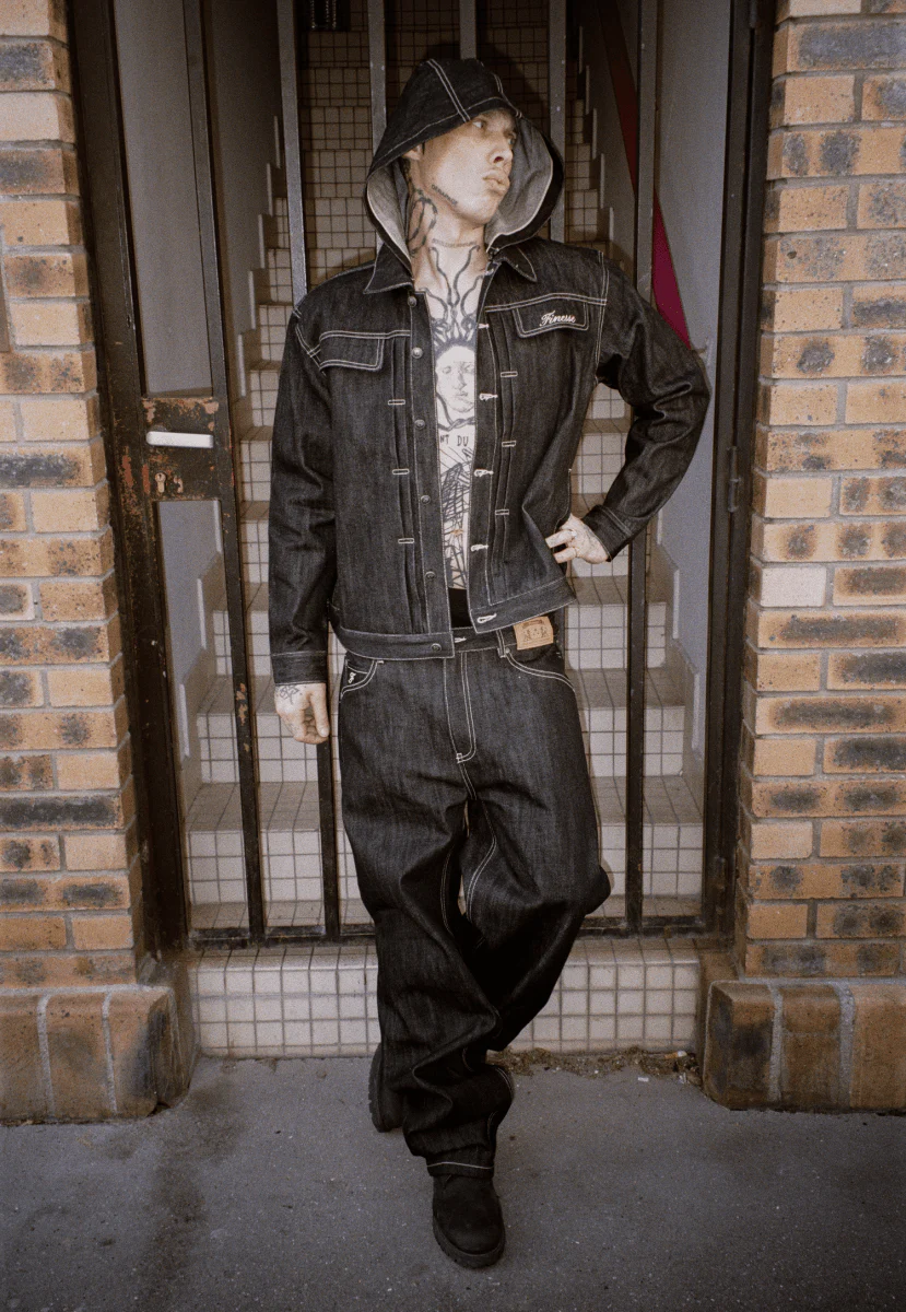 FINESSE* SELVEDGE RAW DENIM JACKET - Image 11