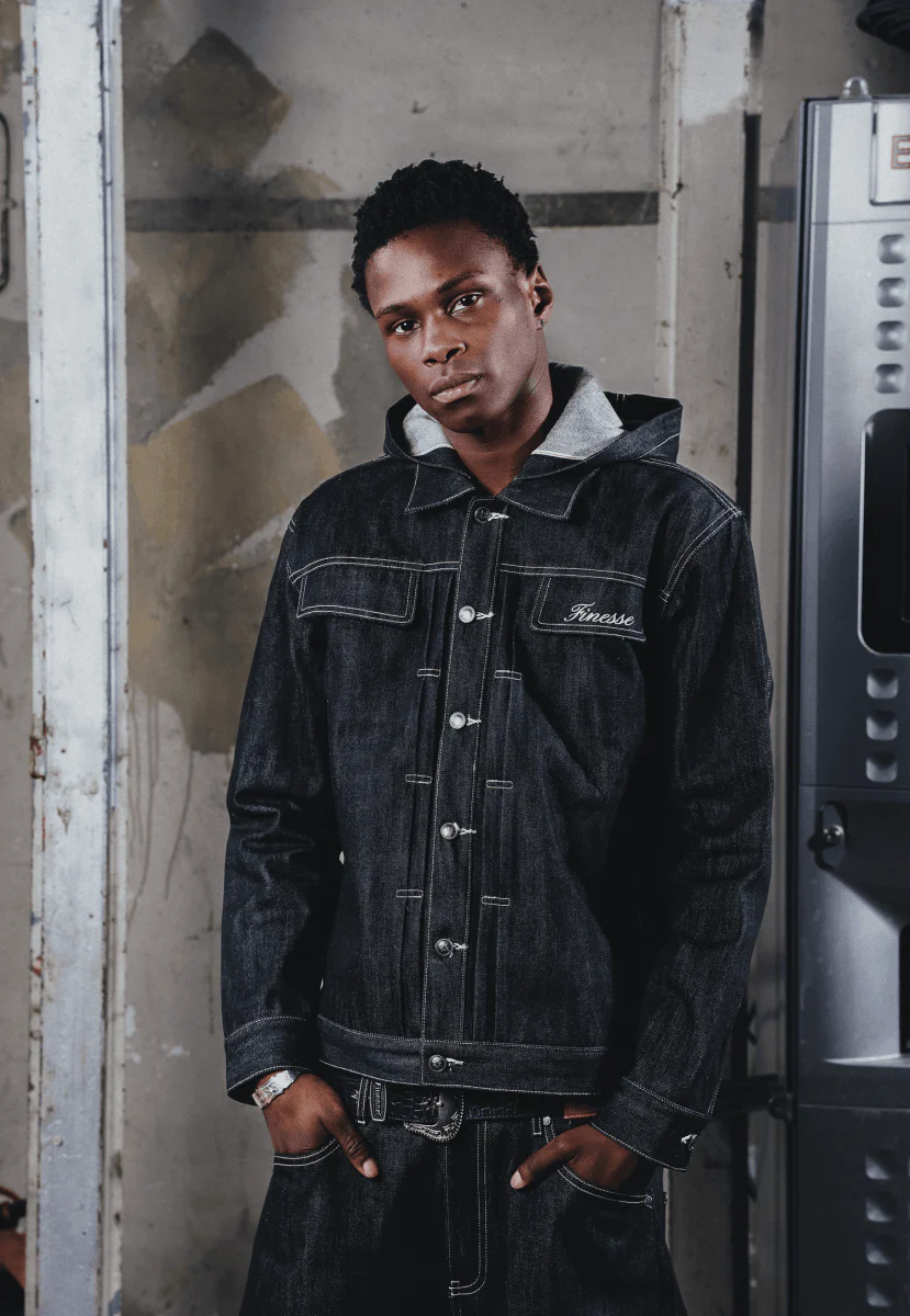 FINESSE* SELVEDGE RAW DENIM JACKET - Image 8