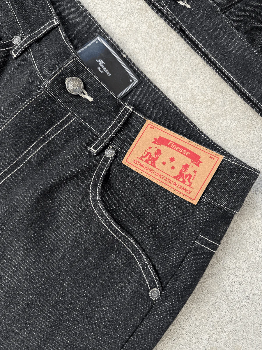 FINESSE* SELVEDGE RAW DENIM JEAN - Image 5